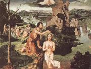 PATENIER, Joachim The Baptism of Christ oil painting reproduction
